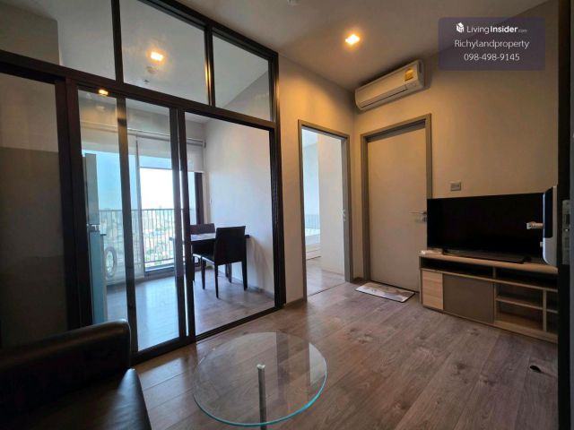 ให้เช่า Whizdom Avenue รัชดา - ลาดพร้าว ห้องเพิ่งทำใหม่ปิ๊ง ขนาด 32 ตร.ม 1 ห้องนอน ติด MRT ลาดพร้าว