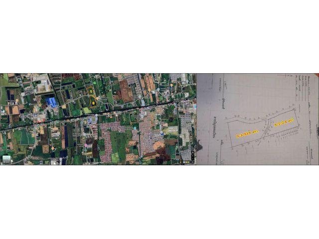 ขายที่ดิน18ไร่ ห่าง Central Westgate / IKEA บางใหญ่ เพียง 4-5 กม.