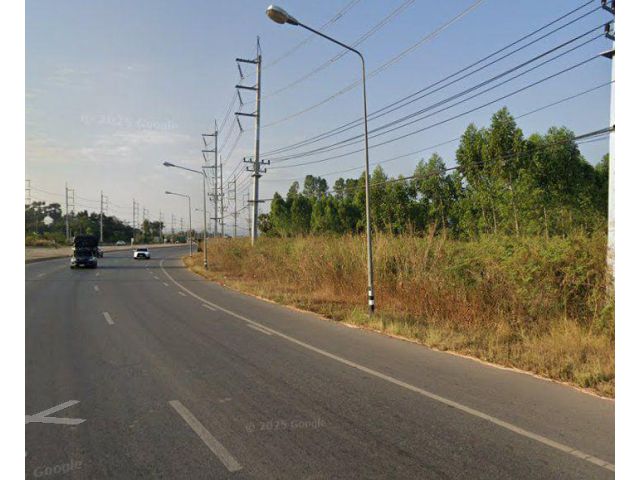 ขายที่ดินโพธิ์งาม 5 ไร่ ติดถนนเส้นสุวรรณศร33 ใกล้ตลาดสดประจันตคาม-2กม. จ.ปราจีนบุรี