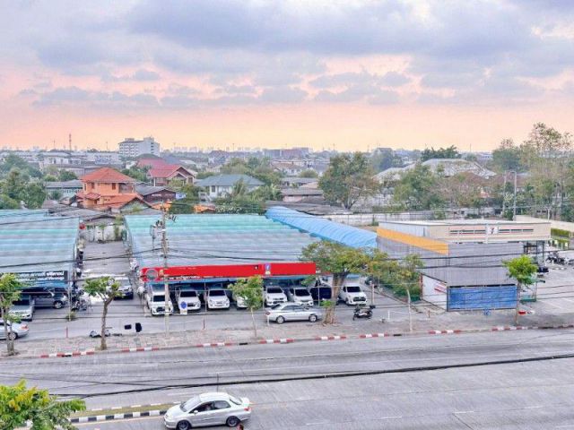 MRT สวนสยาม 1.5 กม.7-Eleven 200 ม. ที่ดินเทคอนกรีตแล้ว ให้เช่า 8 ไร่ สวนสยาม 150 ม.หน้ากว้าง 163 เมตร ขนาด 3,200 ตร.ว. 1