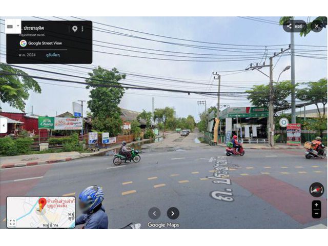 ขายที่ดิน ติดถนนใหญ่ ถนนประชาอุทิศ แปลงใหญ่ 2 โฉนด ติดซอยประชาอุทิศ 84/3