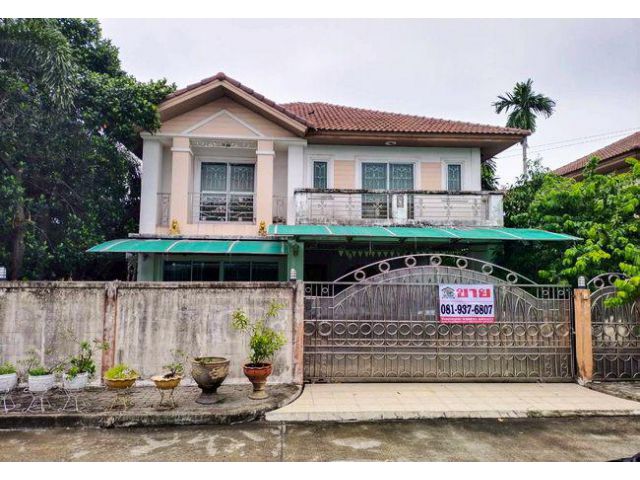 ขายบ้านเดี่ยว หมู่บ้านนลิน เรสซิเดนซ์ หทัยราษฎร์ เนื้อที่ 76 ตร.ว. 2 ชั้น 4 นอน 3 น้ำ