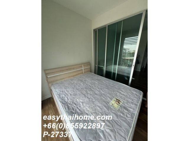 P-27337 | ปล่อยเช่า A Space Me Sukhumvit 77 (เอ สเปซ มี สุขุมวิท 77) คอนโด 1 ห้องนอน วิวสระว่ายน้ำ บรรยากาศร่มรื่น