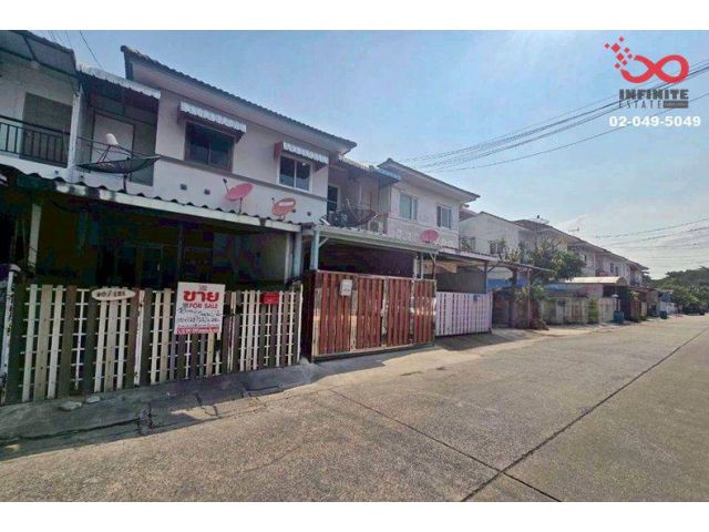 ขายทาวน์เฮาส์ หมู่บ้านธนาริน หทัยราษฎร์-สายไหม-สุขาภิบาล 5 ใกล้ตลาดวงศกร 2 ชั้น 18 ตร.ว.