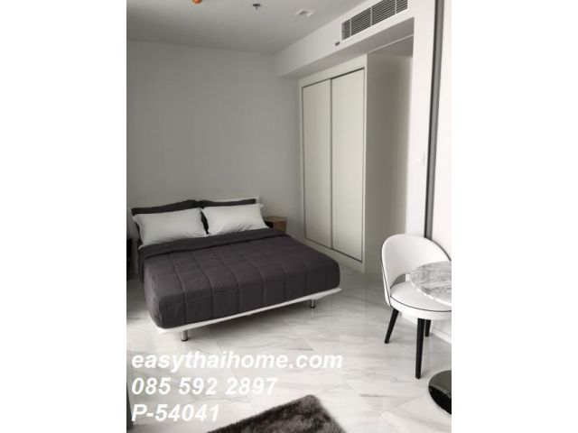 P-54041 ประกาศเช่าคอนโดวิวเมืองใกล้ BTS นานา โครงการ ไฮด์ สุขุมวิท 11 ชั้น11 Line @easythaihome 085-592-2897