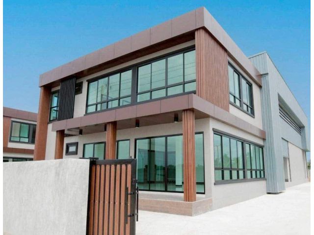 ที่ดินติดถนนใหญ่พร้อมสร้างโรงงาน โกดัง คลังสินค้า ย่านบางบัวทอง