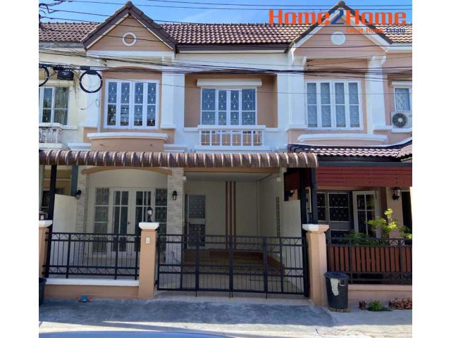 ขาย ทาวน์เฮ้าส์ ทาวน์โฮม ตกแต่งใหม่ บ้านบุศรินทร์ บ้านกล้วยไทรน้อย