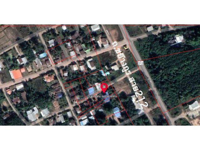 ทำเลทอง บึงกาฬ! ขาย/เช่า ที่ดิน 210 ตร.ว. ติดถนน 4 เลน (สาย 212)