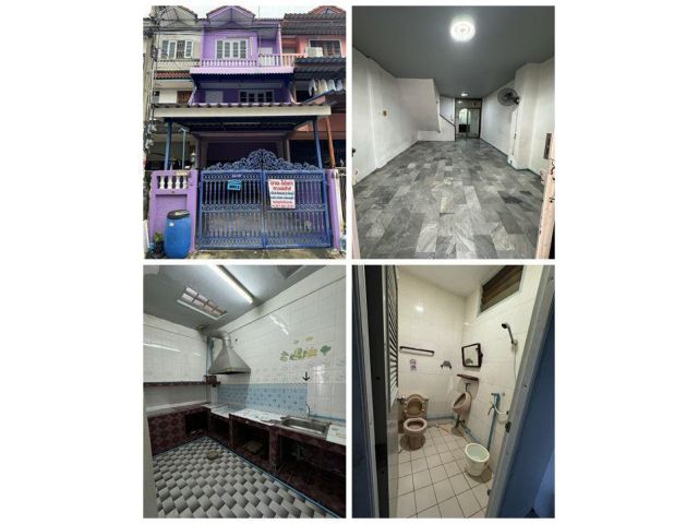 ให้เช่าทาวเฮ้าส์ 3 ชั้น พร้อมอยู่ หมู่บ้าน สินทวีแกรนด์วิลเลจน์ ใกล้ห้างเซ็นทรัล,บิ๊กซี พระราม2 โทร 081-8218151