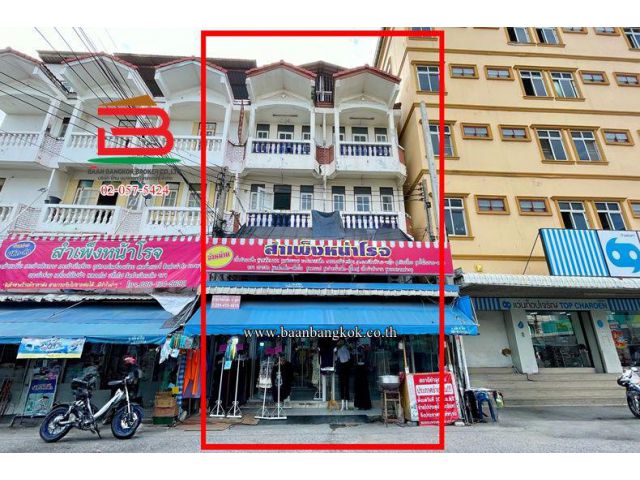 อาคารพาณิชย์ สินธิวาธานี เนื้อที่ 34.7 ตรว. ตำบลสามเรือน อำเภอบางปะอิน จังหวัดอยุธยา