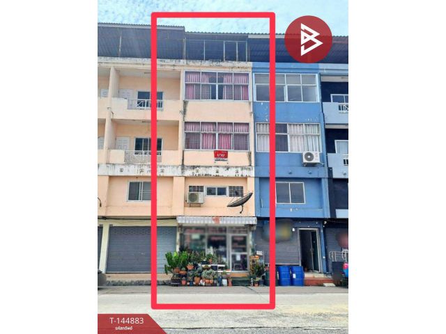 ขายอาคารพาณิชย์ 4 ชั้น เนื้อที่ 16.7 ตร.วา ดอนหัวฬ่อ ชลบุรี