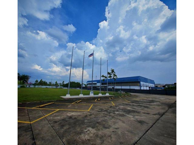 #ให้เช่าโกดังสำนักงานบางใหญ่ ใกล้เซ็นทรัลเวสเกต พื้นที่ 22 ไร่ สำนักงานใหญ่ + โกดัง + ลานกิจกรรม" ใกล้ Central WestGate