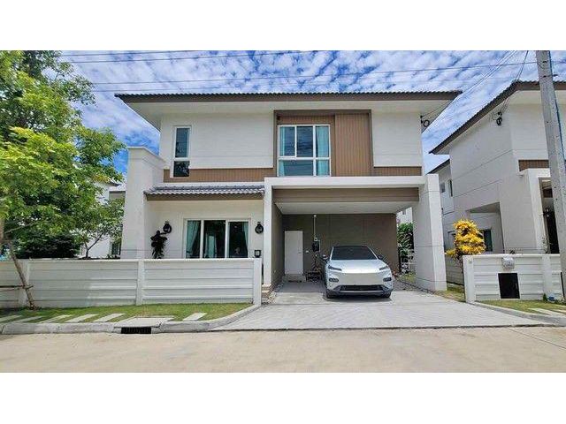 ให้เช่าบ้านใกล้ รร.สารสาสน์วิเทศบางบัวทอง นานาชาติ SISB นนทบุรี โมเดนราชพฤกษ์ 345 ใกล้Robinson Lifestyle ราชพฤกษ์, Centr