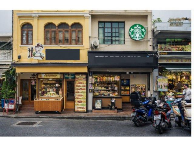 เหมาะสำหรับร้านอาหาร คาเฟ่ ตลาดวังหลัง 20ม. ให้เช่าตึกแถวย่านศิริราช ใกล้ท่าน้ำศิริราช 3ชั้น 1 นอน 3 น้ำ พื้นที่ 24 ตร.ว