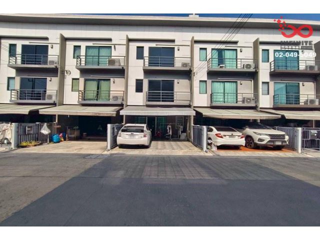 ขายทาวน์โฮม 3ชั้น บ้านกลางเมือง ราชพฤกษ์–พระราม 5 นนทบุรี 17ตร.วา