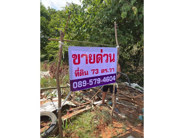 ขายด่วน ที่ดินมะเริง73ตรว350,000