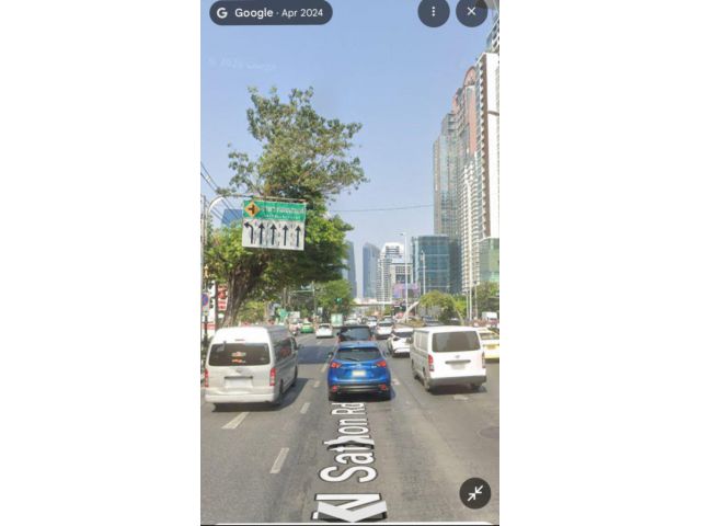 อาคารพาณิชย์ติดถนนสาทร เหมาะทำโชว์รูม, สำนักงาน, คลีนิก