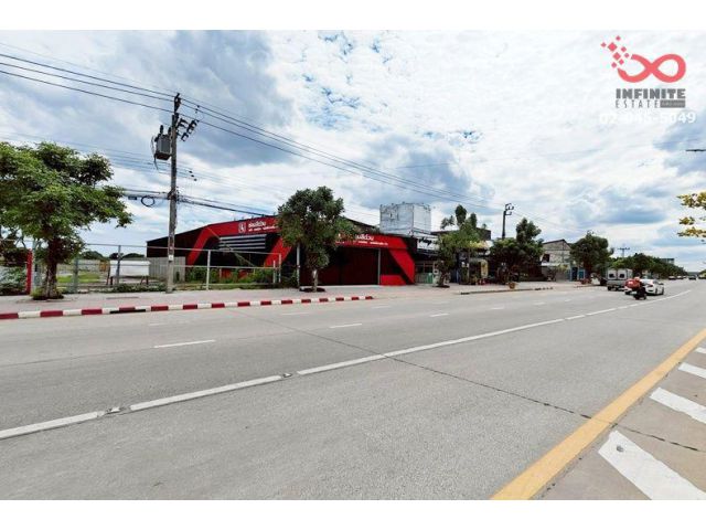 ขายที่ดินถมแล้ว 2 ไร่ 2 งาน 36 ตร.ว. ติดถนนเทพารักษ์ คลองถนน สายไหม แปลงสวย