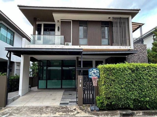 ให้เช่าบ้านเดี่ยว 2 ชั้น 70 ตรว. 3 ห้องนอน หมู่บ้านมัณฑนา อ่อนนุช-วงแหวน 3 ใกล้เมกะบางนา บ้านทิศใต้ ใกล้สโมสร