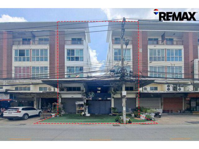 ขายอาคารพาณิชย์ 2ห้อง บางกรวย-จงถนอม ตรงข้าม NT สาขาบางกรวย