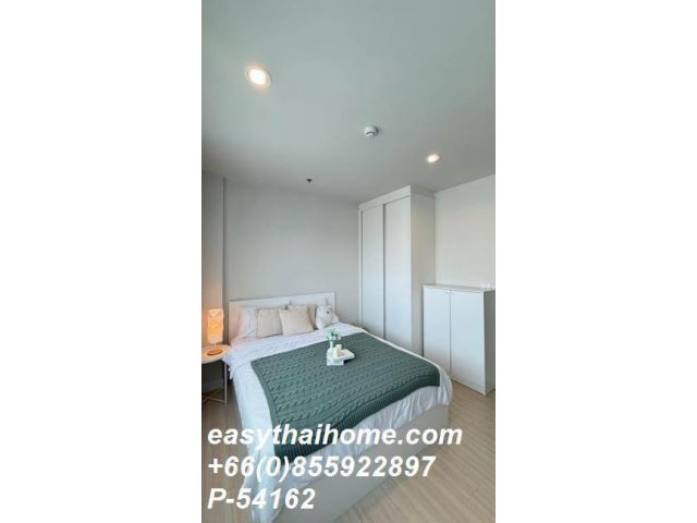 P-54162 | ปล่อยเช่า Metro Sky Wutthakat (เมโทร สกาย วุฒากาศ)  คอนโด 1 ห้องนอน ชั้นสูง วิวเมือง เฟอร์ครบ