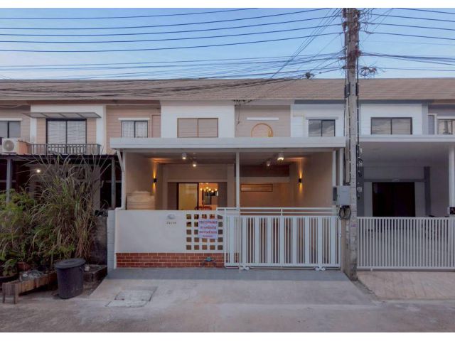 หมู่บ้านพฤกษา54 เฟส1 บางใหญ่ ทาวน์เฮาส์ 2 ชั้น ตกแต่ง Minimal Cozy Style พร้อมเข้าอยู่ ซอยคลองถนน ใกล้เซ็นทรัลเวสเกต