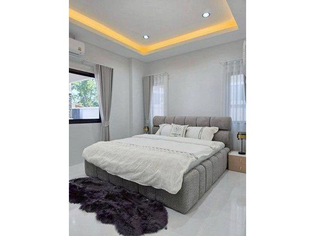 บ้านเดี่ยวสร้างใหม่ พร้อมสระว่ายน้ำส่วนตัวห้วยใหญ่ บ้านเลขที่ 81/33 บางละมุง ชลบุรี