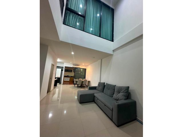 ให้เช่า ทาวน์โฮม 3 ชั้น Eco space Bangna village เรียบวงแหวนกาญจนา