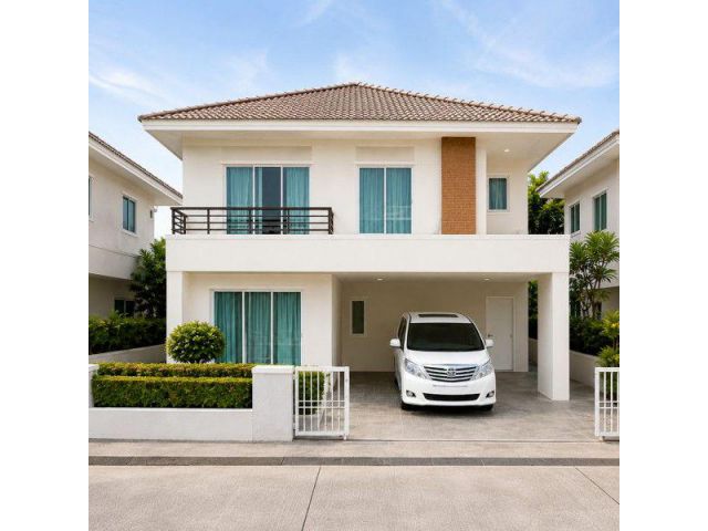 บ้านสภาพใหม่ พร้อมแอร์ BTS คูคต 1.57กม. บ้านเดี่ยว 2 ชั้น 3 นอน 180 ตร.ม. โลตัสลำลูกกา คลอง2 200ม. 3 น้ำ 45 ตร.ว.