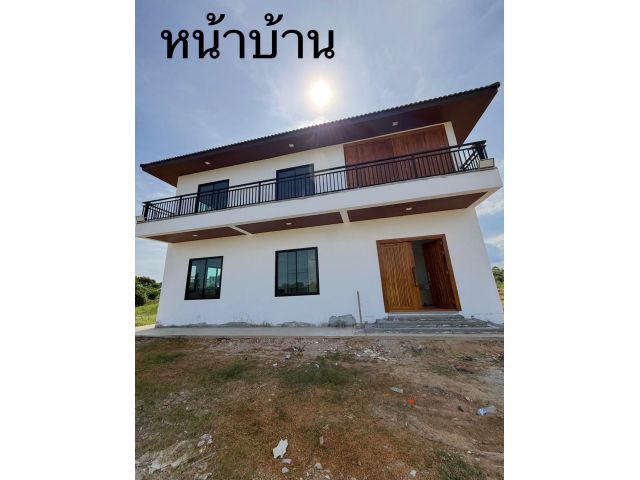 ขายบ้าน2ชั้น พร้อมที่ดิน1ไร่ ในสนามกอล์ฟบางปู