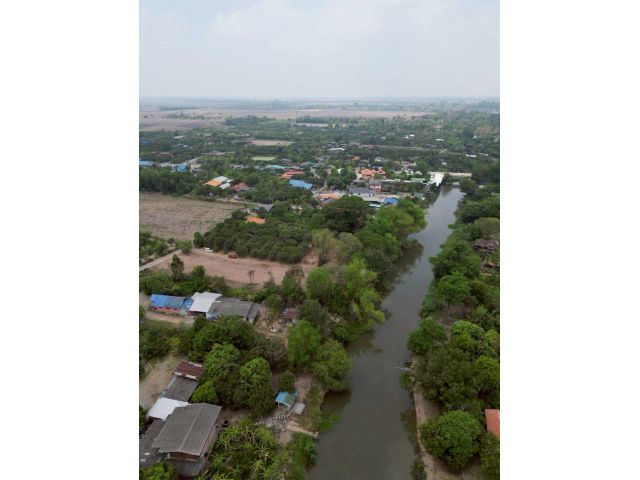 ที่ดินติดแม่น้ำนครนายก บรรยากาศธรรมชาติ เหมาะทำรีสอร์ต/พูลวิลล่า