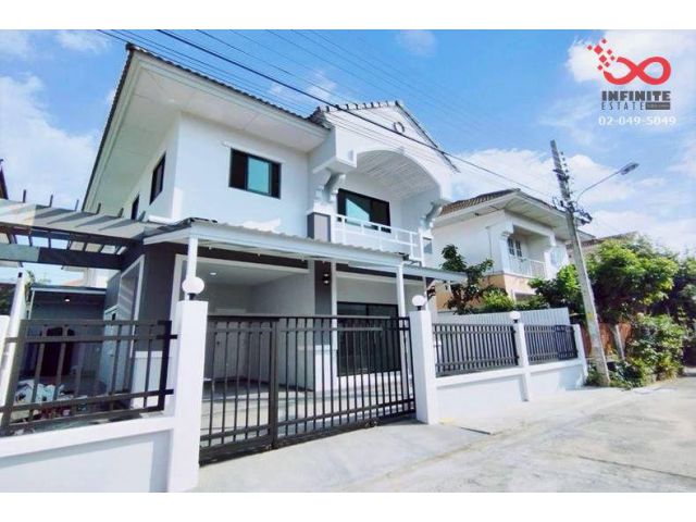 ขายบ้านเดี่ยว หมู่บ้านบุรีรมย์ วงแหวน–ปิ่นเกล้า 2 ชั้น 37 ตร.ว. ถนนกาญจนาภิเษก
