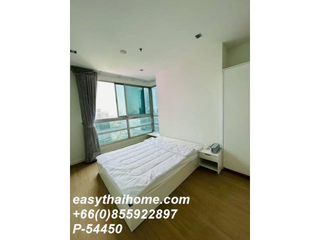 P-54450 | Sathorn House (สาธรเฮ้าส์) คอนโด 2 ห้องนอน ชั้นสูง วิวเมือง เฟอร์ครบ พร้อมเครื่องซักผ้า ติด BTS สุรศักดิ์