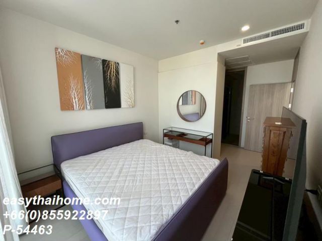P-54463 | Noble Ploenchit (โนเบิล เพลินจิต)  คอนโด 2 ห้องนอน ชั้นสูง วิวเมือง เฟอร์ครบ พร้อมเครื่องซักผ้า ติด BTS