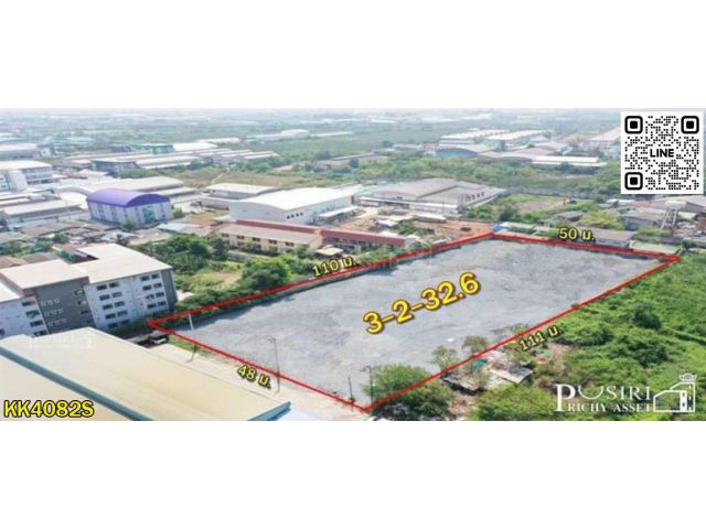 ที่สวยเทพ 3.5 ไร่ พื้นที่สีม่วง สร้างโรงงานได้ทุกประเภท ถมพร้อมใช้ พร้อมรั้ว 50% เทรลเลอร์สบาย ใกล้ ถ.เอกชัย และ พระราม