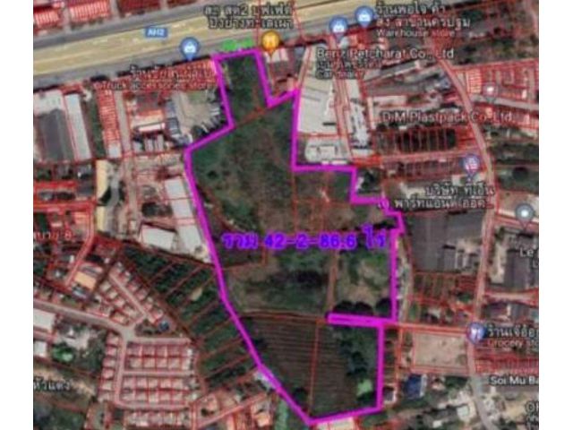 ขายที่ดิน ผังสีชมพู 26-43ไร่ไร่ละ12ล้าน ติดถนนเพชรเกษม.อ.เมือง จ.นครปฐม.ใก้ลเซ็นทรัลนครปฐม.เหมาะทำห้างสรรพสินค้า/คอนโด/โรงแรม