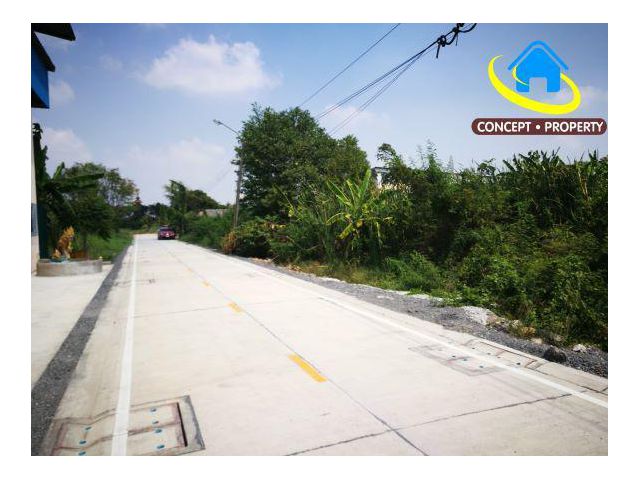 ขายที่ดินซอยกิ่งแก้ว 64 (แยก 3) ใกล้สุวรรณภูมิ เพียง 2 กม.