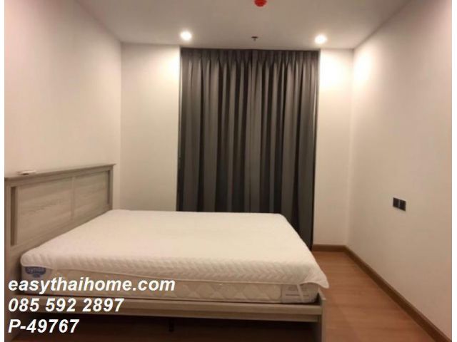 P-49767 — ให้เช่าคอนโด Supalai Wellington รัชดา-พระราม 9 ใกล้ MRT ศูนย์วัฒนธรรมฯ ชั้น 15 ห้อง 1 นอน 1 น้ำ เฟอร์ครบ มีเครื่องซักผ้า ราคาพิเศษ