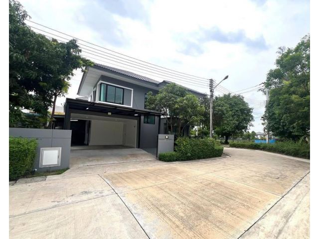 ขายบ้านเดี่ยวหลังมุม ส่วนตัวมาก โครงการดีไลท์ ดอนเมือง-รังสิต ใกล้บึงน้ำโครงการ ถนนเลียบคลองรังสิต ปทุมธานี.
