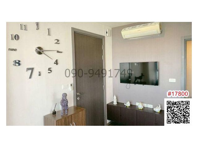เช่า คอนโด The Base Park West สุขุมวิท 77 ชั้น 28 ห้องมุม ใกล้รถไฟฟ้า BTS อ่อนนุช
