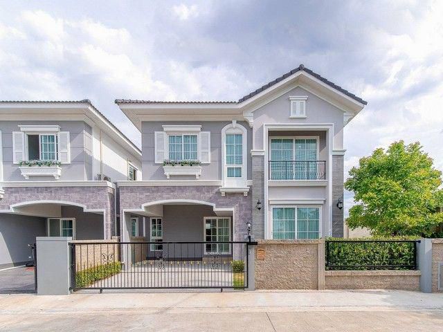 รหัสC7231 ให้เช่าบ้านเดี่ยวหลังใหม่ หมู่บ้านเพรสทีจ ฟิวเจอร์-รังสิต บ้านตกแต่งสวยพร้อมอยู่