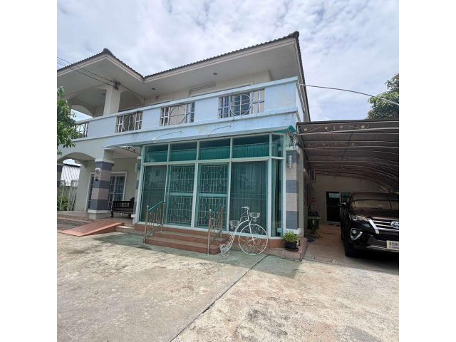 ขายบ้านเดี่ยว 2 ชั้น หมู่บ้านพัฒนาชุมชนเปรมวดี พุทธมณฑลสาย 3 พร้อมเรือนรับรอง แปลงสวย ทำเลดี