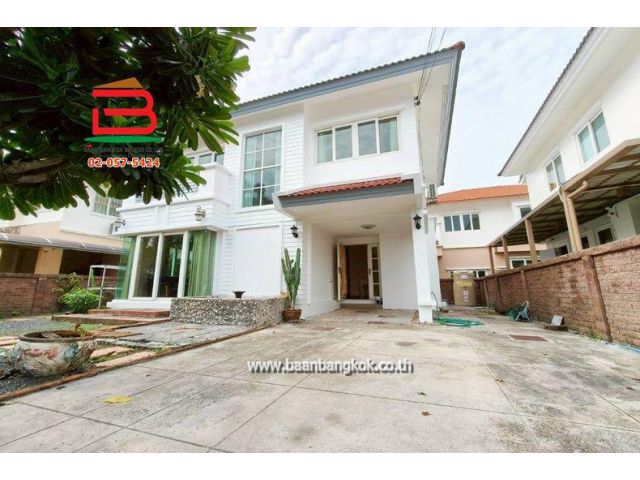 บ้านเดี่ยว เนื้อที่ 57.4 ตร.ว. โครงการ คาซ่าวิลล์ วัชรพล-สุขาภิบาล 5 (สุขาภิบาล 5 ซอย 71) ถนนพหลโยธิน แขวงออเงิน เขตสายไหม