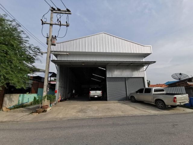 ขายพร้อมผู้เช่า ด่วน!!ที่ดิน52 ตร.ว.+โกดัง456 ตร.ม. ลำลูกกาคลอง 8