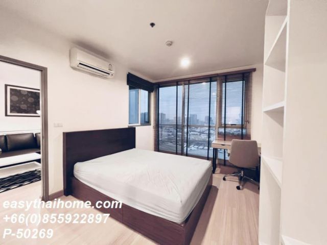 P-50269 | Life @ Ladprao 18 (ไลฟ์ แอท ลาดพร้าว 18)  คอนโดให้เช่า 1 ห้องนอน ชั้นสูง วิวเมือง เฟอร์นิเจอร์ครบ