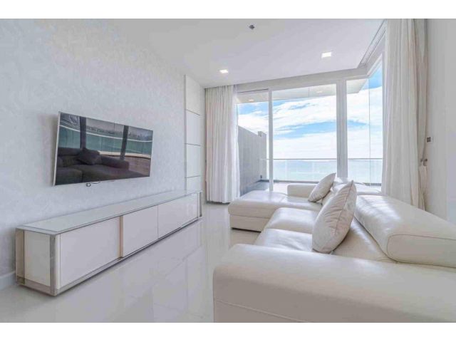 C1432 ขาย Penthouse หรู Del Mare Bangsaray วิวทะเลแบบพาโนรามา คอนโดติดหาดบางเสร่ 3 ห้องนอน