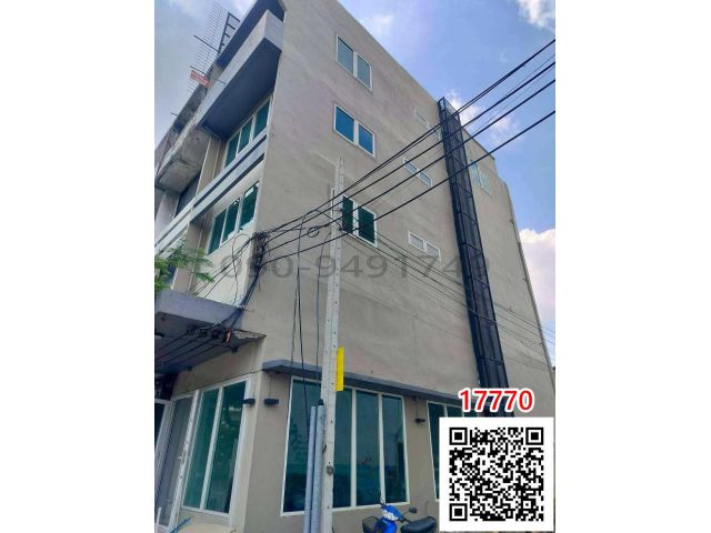 ขาย อาคารพาณิชย์ 4.5 ชั้น ห้องมุม ติดถนนจรัญสนิทวงศ์ รีโนเวทใหม่ทั้งหลัง ใกล้ MRT จรัญฯ 13