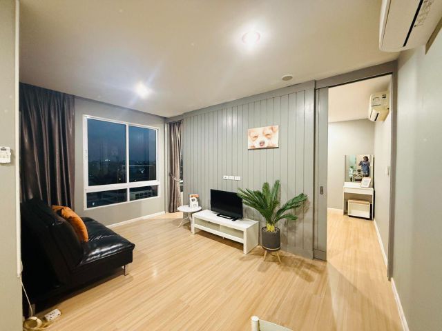 ให้เช่าคอนโดเลี้ยงสัตว์ได้ Happy Condo ลาดพร้าว 101 ขนาด 42 ตร.ม. อาคาร South ชั้น 5 วิวเมือง พร้อมอยู่