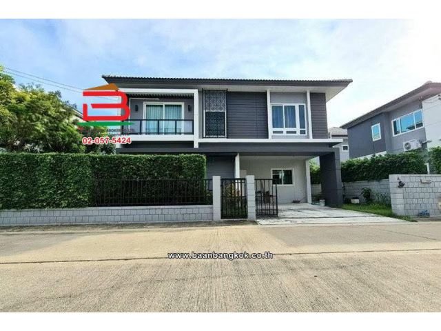 บ้านเดี่ยว 2 ชั้น เนื้อที่ 67.3 ตร.ว. โครงการ THE CITY บางใหญ่ : เดอะ ซิตี้ บางใหญ่ (ซอยสองพี่น้อง) อำเภอบางใหญ่ นนทบุรี