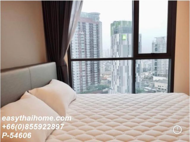 P-54606 | Life Sukhumvit 48 (ไลฟ์ สุขุมวิท 48) คอนโดให้เช่า 1 ห้องนอน ชั้นสูง วิวเมือง เฟอร์นิเจอร์ครบ